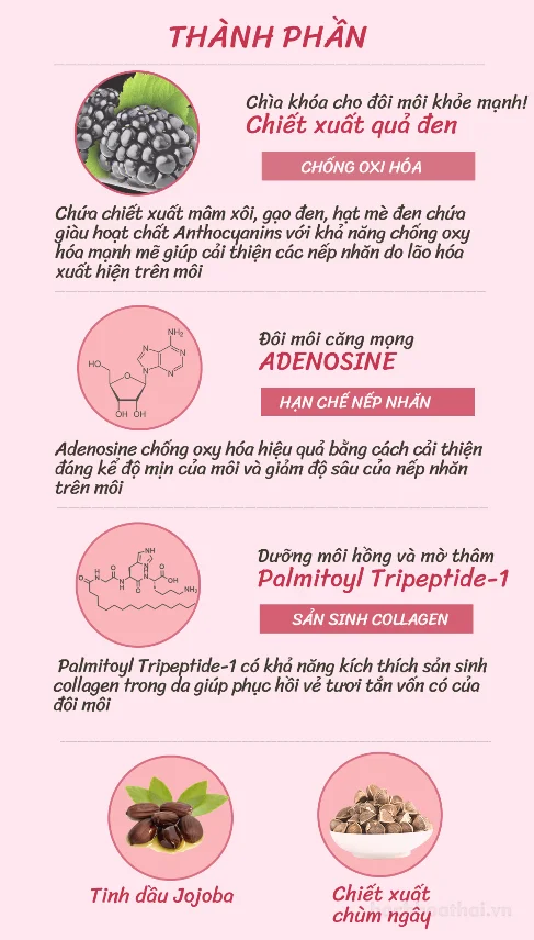Bọt tẩy tế bào chết môi Unpa Bubi Bubi Bubble 10ml ảnh 3