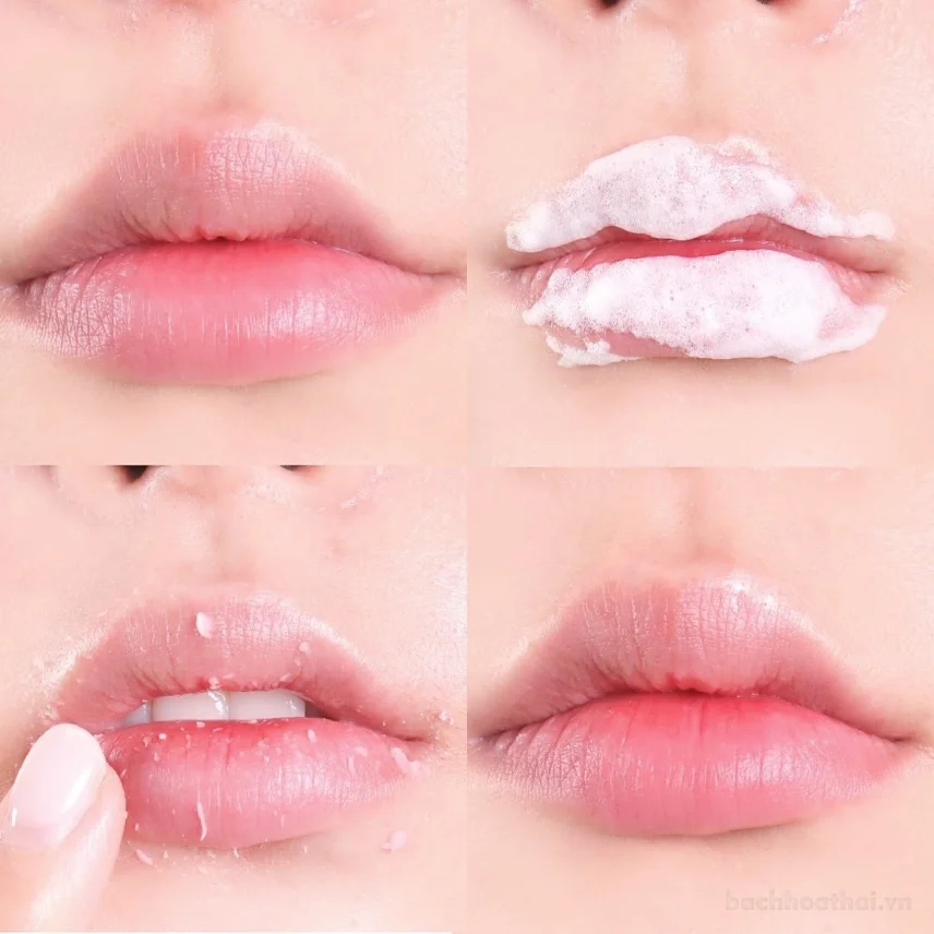 Bọt tẩy tế bào chết môi Unpa Bubi Bubi Bubble 10ml ảnh 6