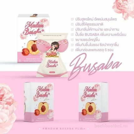 Viên uống thảo dược nở ngực se khít Madam Busaba Herbal Repair ảnh 15
