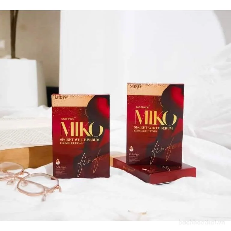 Viên đặt âm đạo Mafinze Miko Secret White Serum chấm dứt các vấn đề phụ nữ ảnh 8