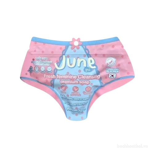 Xà phòng vệ sinh vùng kín cho nữ June Fresh Feminine Cleansing Premium Soap ảnh 9