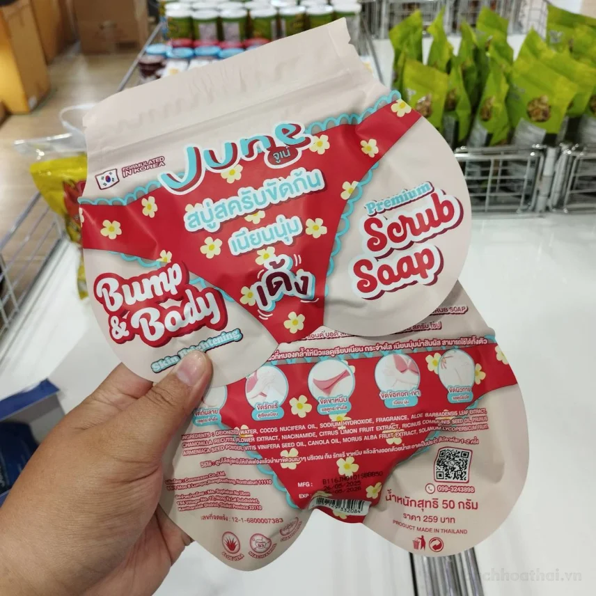 Xà phòng vệ sinh vùng kín cho nữ June Fresh Feminine Cleansing Premium Soap ảnh 10