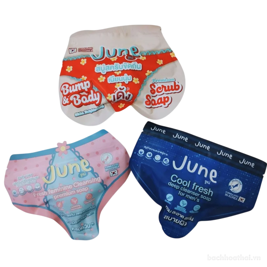 Xà phòng vệ sinh vùng kín cho nữ June Fresh Feminine Cleansing Premium Soap ảnh 13