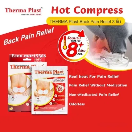 Miếng dán giảm đau bụng kinh, giảm đau lưng, cổ vai gáy Therma Plast Air Activated Therapeutic Heat Pad 
 ảnh 7
