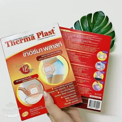 Miếng dán giảm đau bụng kinh, giảm đau lưng, cổ vai gáy Therma Plast Air Activated Therapeutic Heat Pad 
 ảnh 11