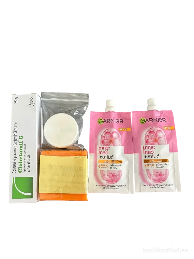 Bộ 5 món đặc trị nám tàn nhang Clobetamil G ảnh 10