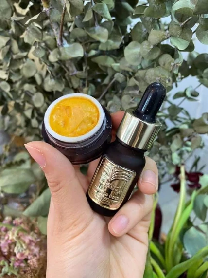 Kem nghệ trị thâm mụn dưỡng trắng Herbal Curcumin Cream ảnh 3