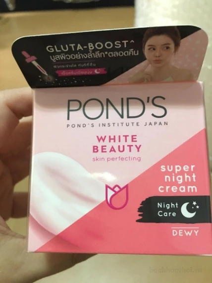 Kem dưỡng trắng Pond's White Beauty Skin Perfecting Super cream ảnh 12