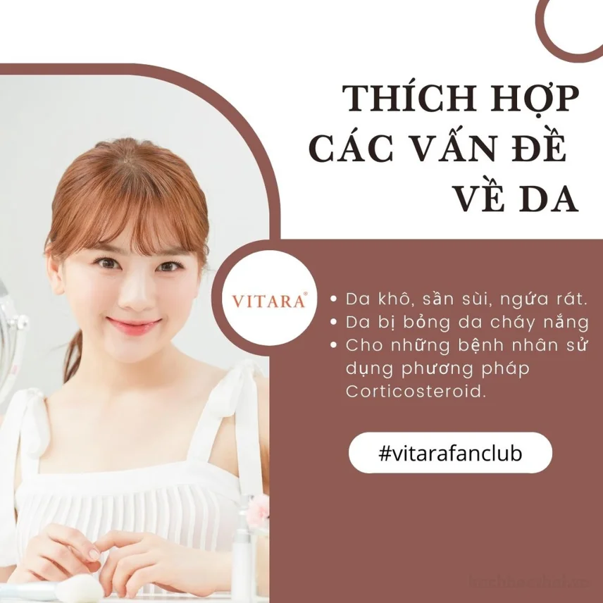 Gel nha đam da kích ứng Vitara Aloe Vera 5% Panthanol làm dịu da ảnh 11