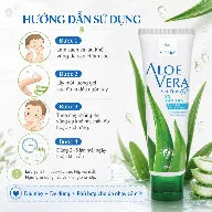 Gel nha đam da kích ứng Vitara Aloe Vera 5% Panthanol làm dịu da ảnh 16