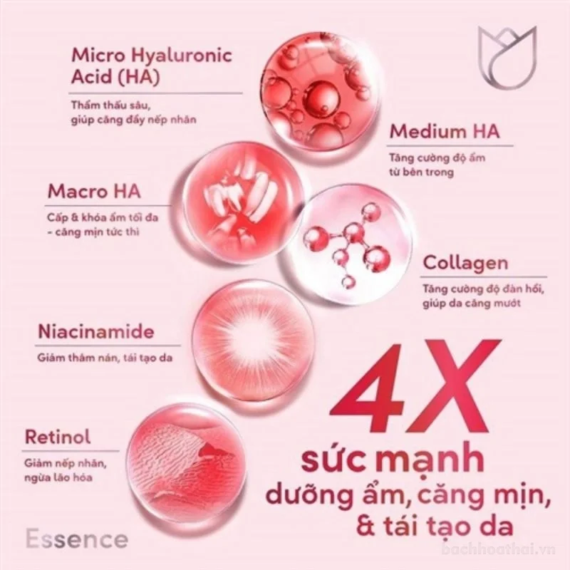 Pond's Skin institude mờ đốm nâu và nếp nhăn với 50X Hexyl-Retinol 45G ảnh 7