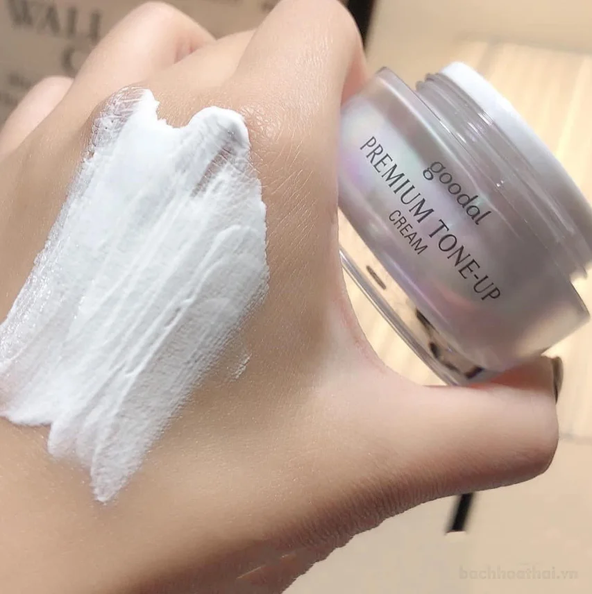 Kem dưỡng nâng tone cấp ẩm goodal PREMIUM TONE-UP Hàn Quốc ảnh 2