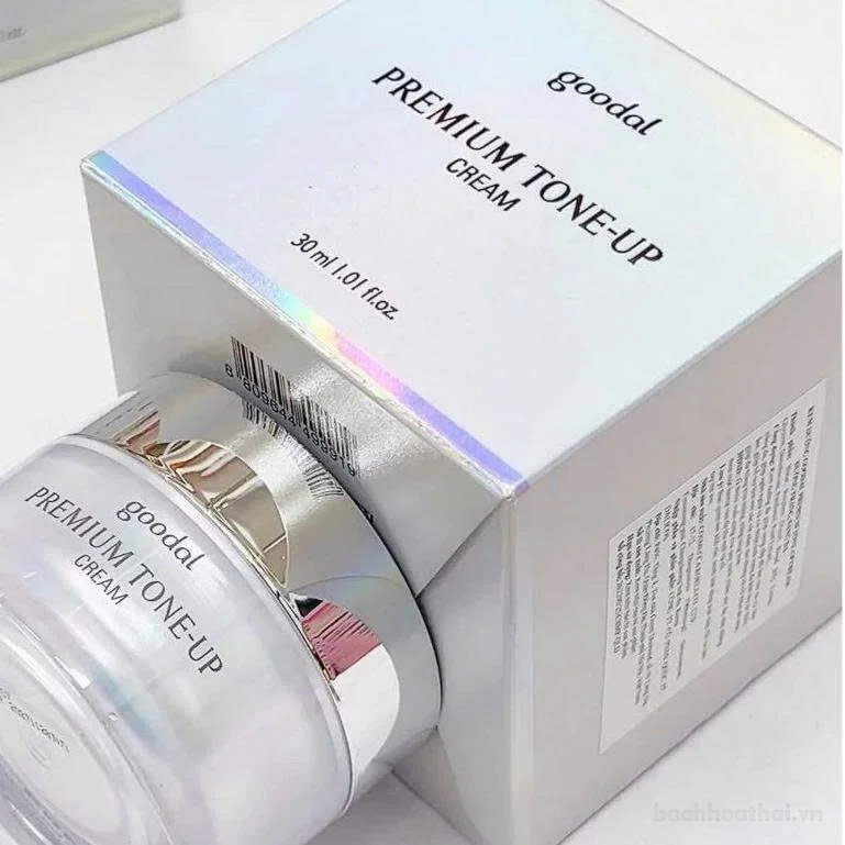 Kem dưỡng nâng tone cấp ẩm goodal PREMIUM TONE-UP Hàn Quốc ảnh 14