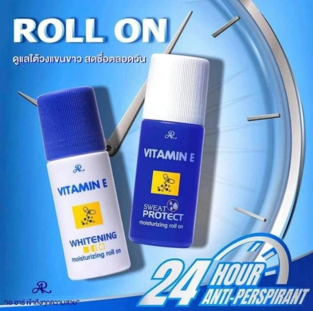 Lăn nách AR Vitamin E  Moisturizing Roll On ảnh 16