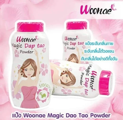 Phấn khử mùi Woonae Magic Dap Tao Powder Thái Lan ảnh 7