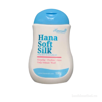 Dung dịch vệ sinh phụ nữ Hana Soft Silk ảnh 1