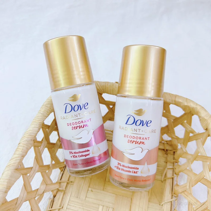 Lăn ngăn mùi tinh chất serum Dove Radiant Care sáng mịn đều màu da 45ml ảnh 2