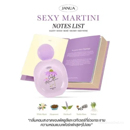 Nước hoa cho nữ Janua Eau De Parfum Charming Belle, Sexy Martini 30ml ảnh 7