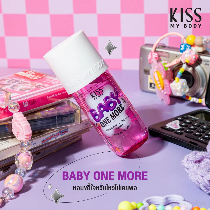 Nước hoa KISS MY BODY Eau de Toilette Sundae Whip 88 ml ảnh 5