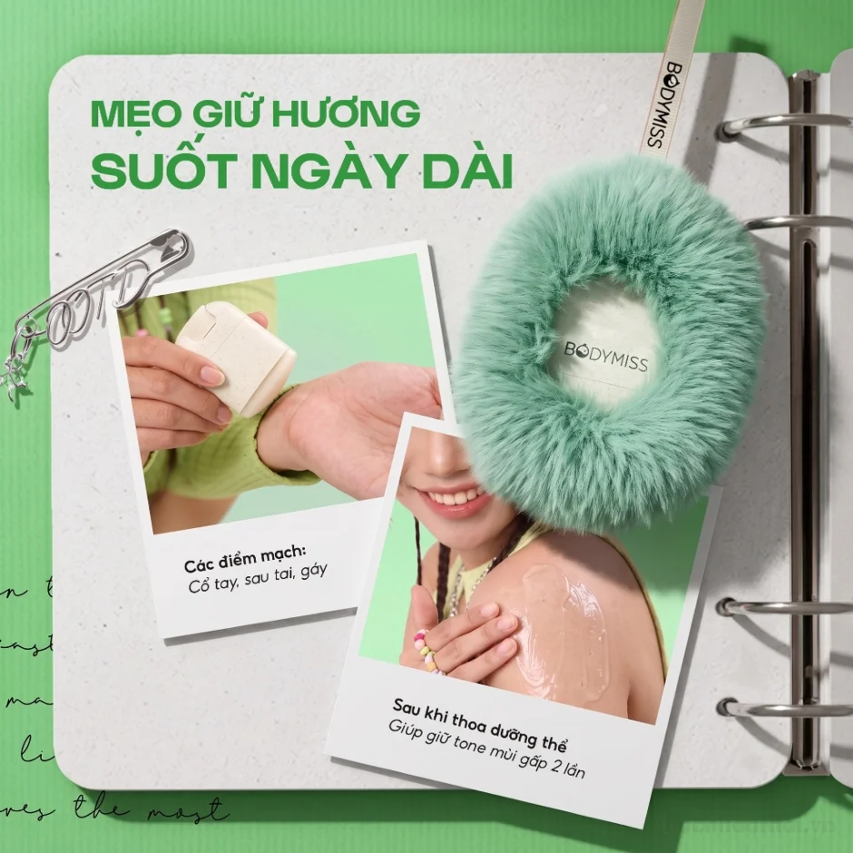 Nước hoa khô dạng sáp BODYMISSS PERFUME BALM 15gr ảnh 2