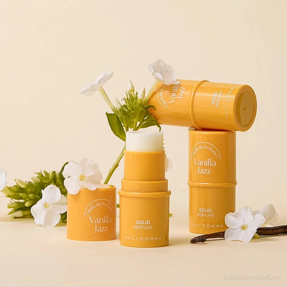 Nước hoa Sáp Daily Comma Solid Perfume hương thơm dịu nhẹ nhỏ gọn 4.7g ảnh 6