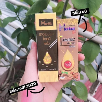 Serum nghệ Herbal Tumeric Gold ảnh 5