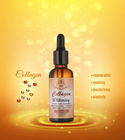Serum dưỡng trắng da chống oxy hóa Collagen Whitening Facial Thái Lan ảnh 7