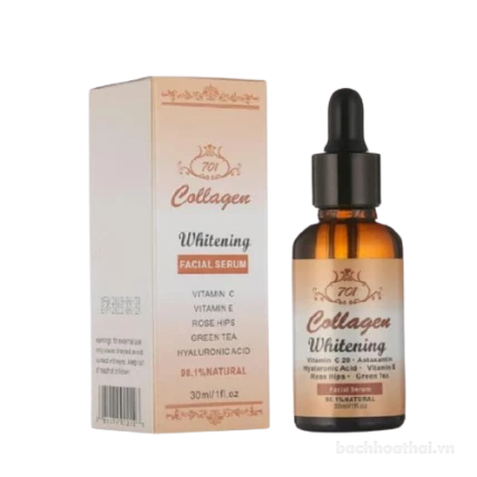 Serum dưỡng trắng da chống oxy hóa Collagen Whitening Facial Thái Lan ảnh 1