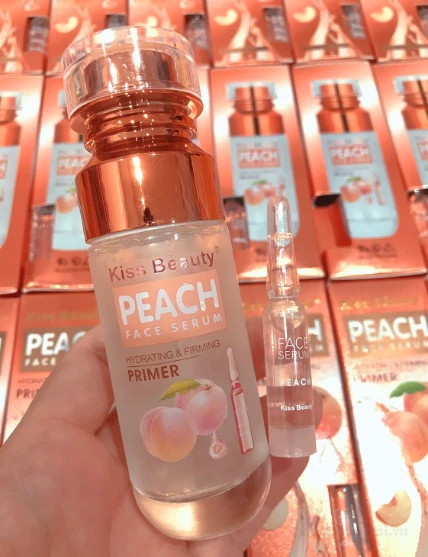 Kem lót trang điểm kèm serum dưỡng da Kiss Beauty Peach Face Serum & Primer ảnh 14