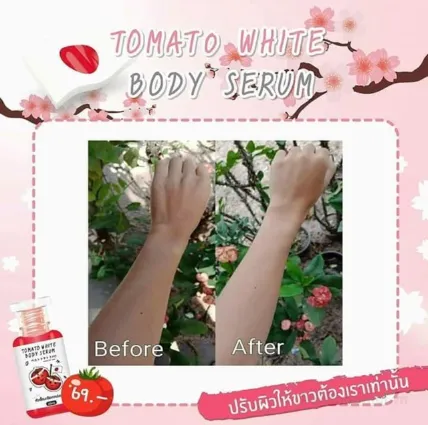 Serum trắng da toàn thân cà chua Tomato White Body Thái Lan ảnh 10