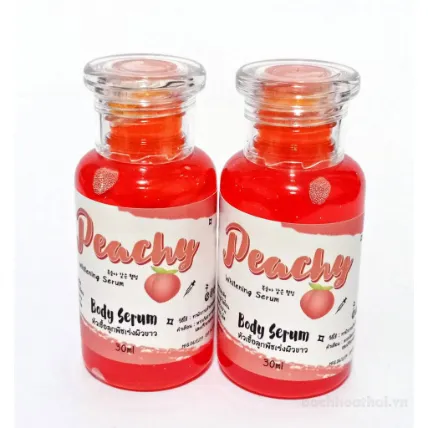 Serum đào Peachy Whitening Body Serum Thái Lan ảnh 2