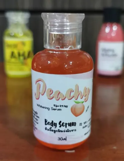 Serum đào Peachy Whitening Body Serum Thái Lan ảnh 5