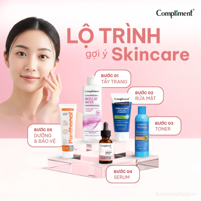 Seum đều màu da Compliment B3 Niacinamide 10%, Vitamin C & Tranexamic Acid Serum 27ml ảnh 5