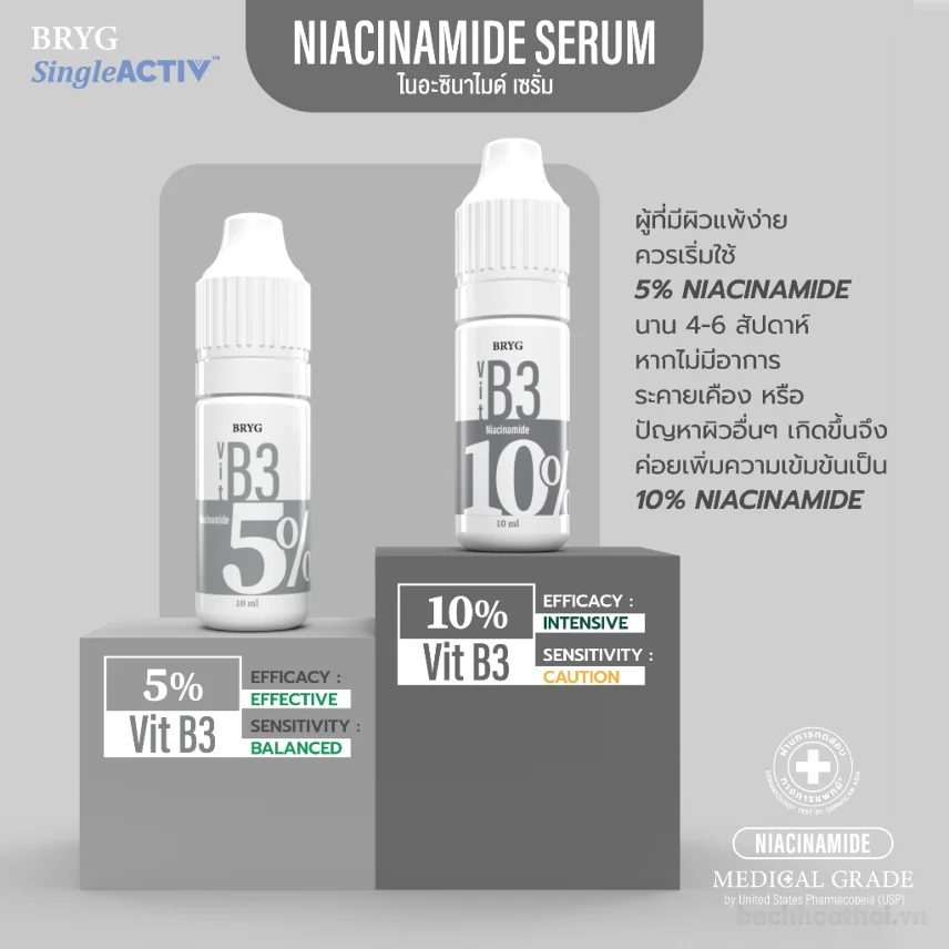 Serum chăm sóc da chuyền sâu BRYG Single Active 10ml ảnh 7