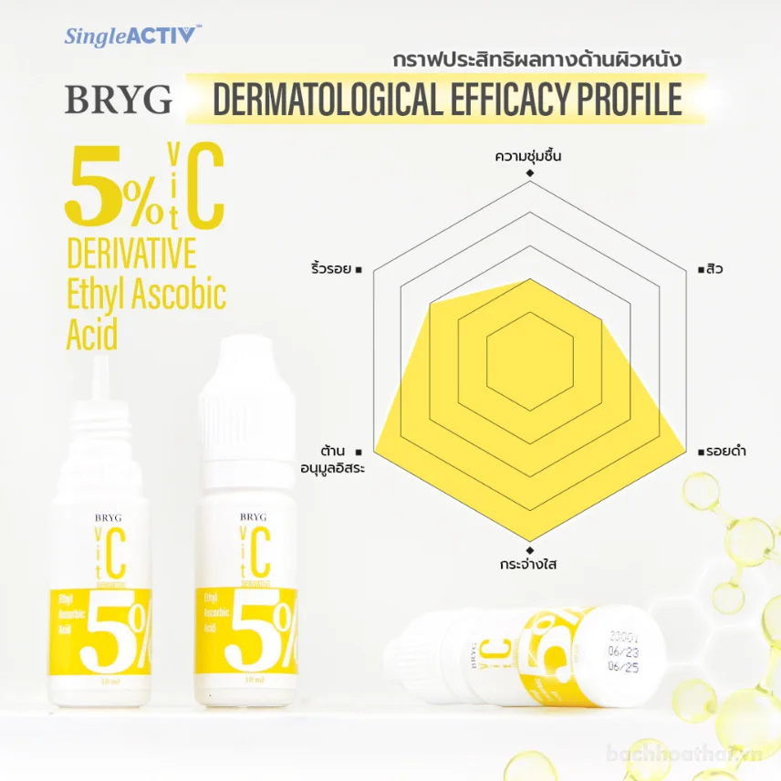 Serum chăm sóc da chuyền sâu BRYG Single Active 10ml ảnh 6