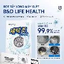 Bột tẩy lồng máy giặt BND Life Health Washing Tub Cleaner 99% diệt khuẩn 150g ảnh 15
