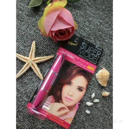 Mascara 4D 2 in 1 Mistine Super model Miracle Lash Thái Lan ảnh 2