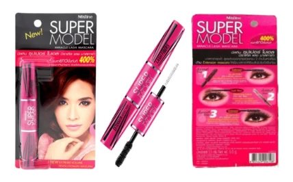Mascara 4D 2 in 1 Mistine Super model Miracle Lash Thái Lan ảnh 6