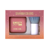 Ảnh sản phẩm Set phấn má và cọ Sivanna Colors Sweety Just For You 1
