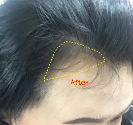 Bút phủ che khuyết điểm da đầu Obuse Contour Liner Thái Lan ảnh 7