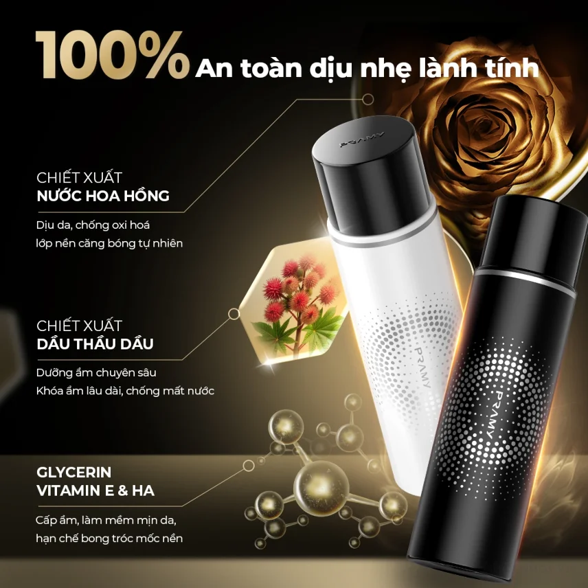 Xịt khóa nền trang điểm Pramy Makeup Setting Spray Finish 100ml ảnh 6