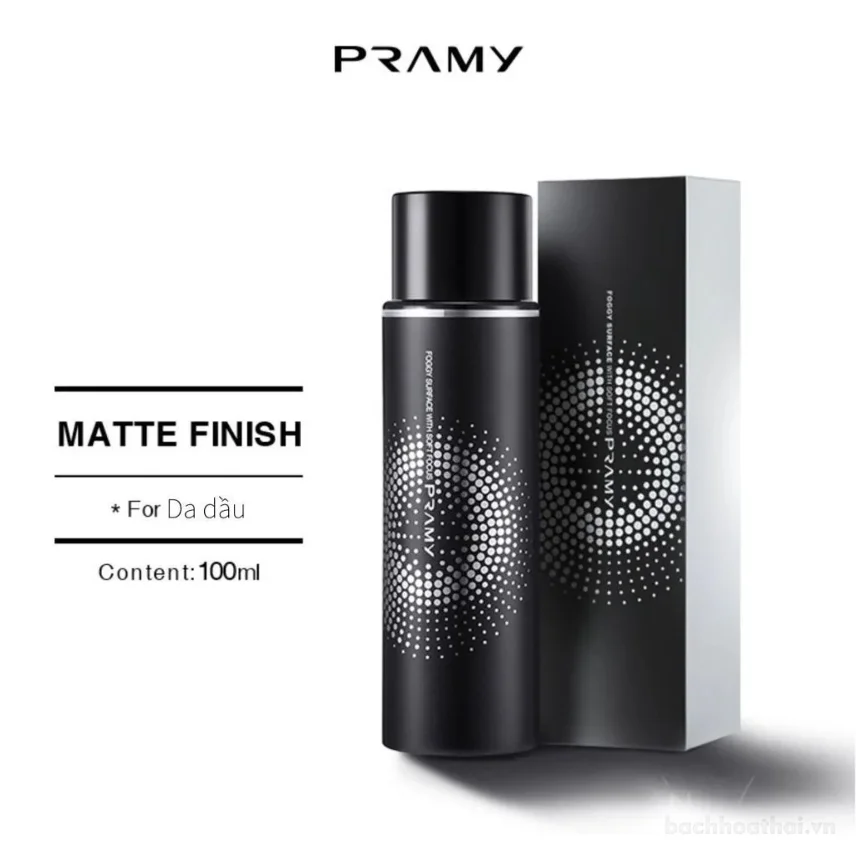 Xịt khóa nền trang điểm Pramy Makeup Setting Spray Finish 100ml ảnh 11