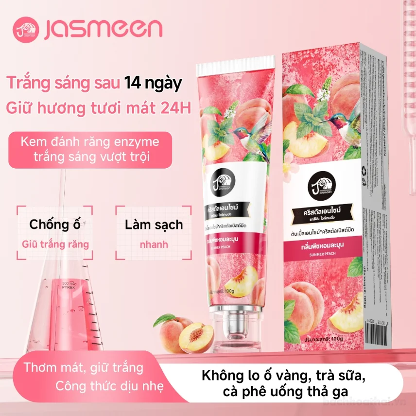 Kem đánh răng làm trắng răng JASMEEN Thái Lan  ảnh 11