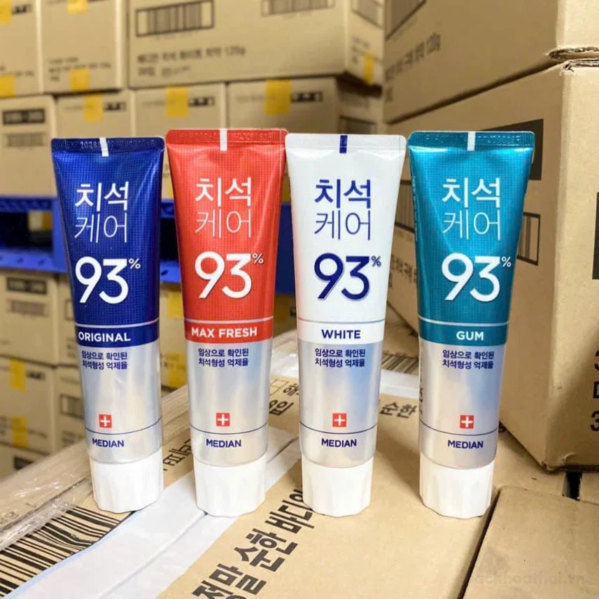 Kem đánh răng Median Dental IQ 93% Hàn Quốc 120gr ảnh 2
