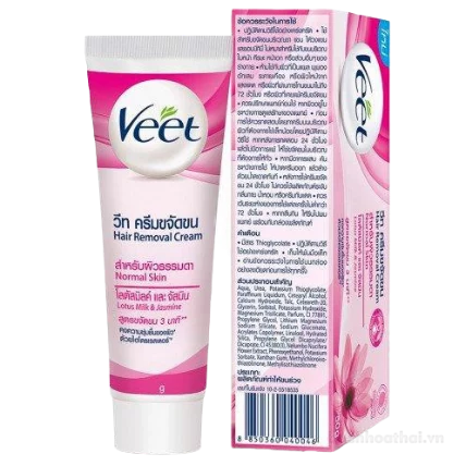 Kem tẩy lông VEET Silk & Fresh cho vùng da nhạy cảm ảnh 1
