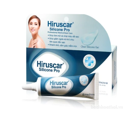 Gel trị sẹo cao cấp Hiruscar Silicone Pro Thái Lan ảnh 2