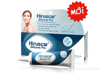 Gel trị sẹo cao cấp Hiruscar Silicone Pro Thái Lan ảnh 9