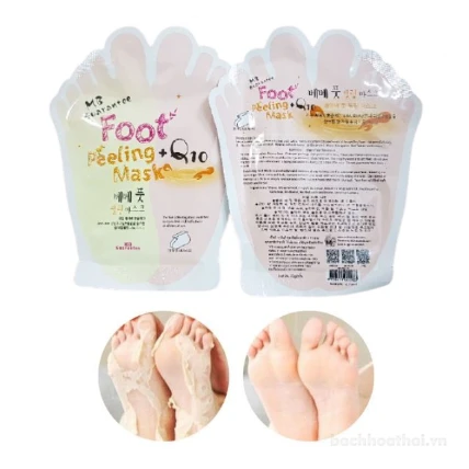 Mặt nạ bàn chân Foot peeling mask + Q10 Thái Lan ảnh 9