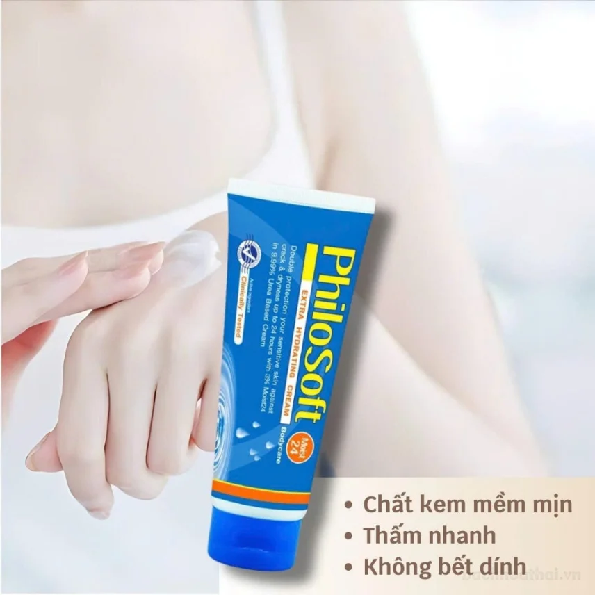 Kem cấp ẩm dành cho da khô, vảy, bong tróc Philosoft Moist Extra Hydrating Cream ảnh 10