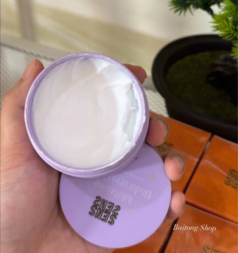 Kem giảm thâm nách khuỷu chân tay SENS Whitening Underarm Cream 50gr ảnh 3